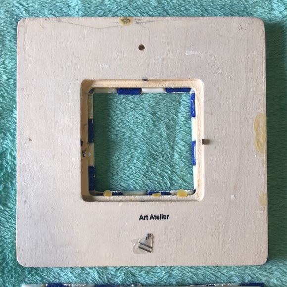 Two Handmade Ceramic Tile Picture Frames - Picture 5 of 8